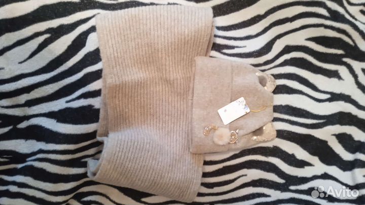 Комплект шапка и снуд