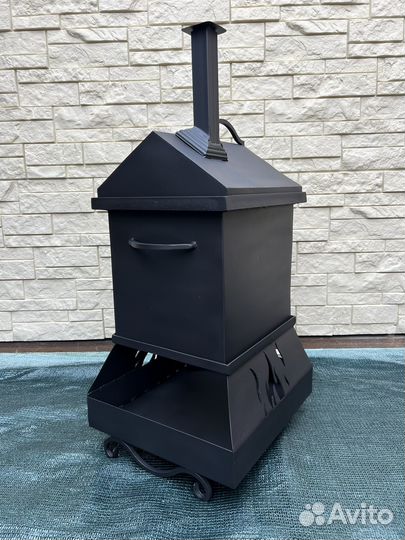 Коптильня горячего копчения