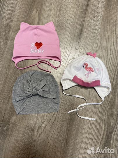 Шапки, чепчики для малыша