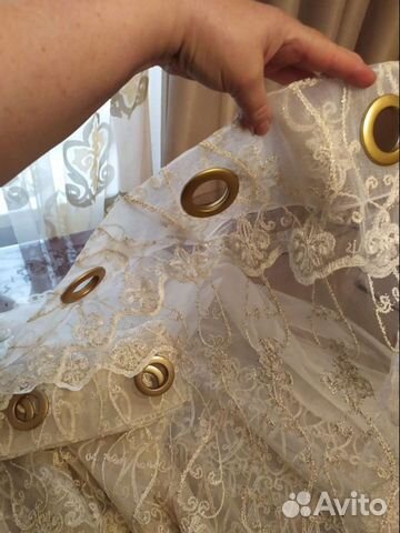 Тюль 3.5 шир 2.60выс