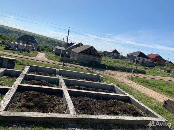 Заливка фундамента