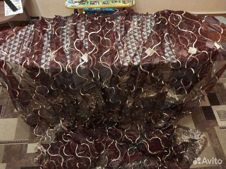 Штора(тюль) для комнаты. Новая