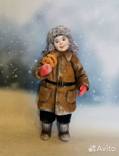 Ватная игрушка 