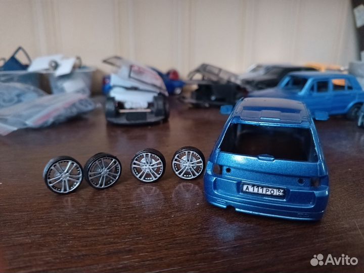 3Д печать тюнинг деталей на масштабные модели