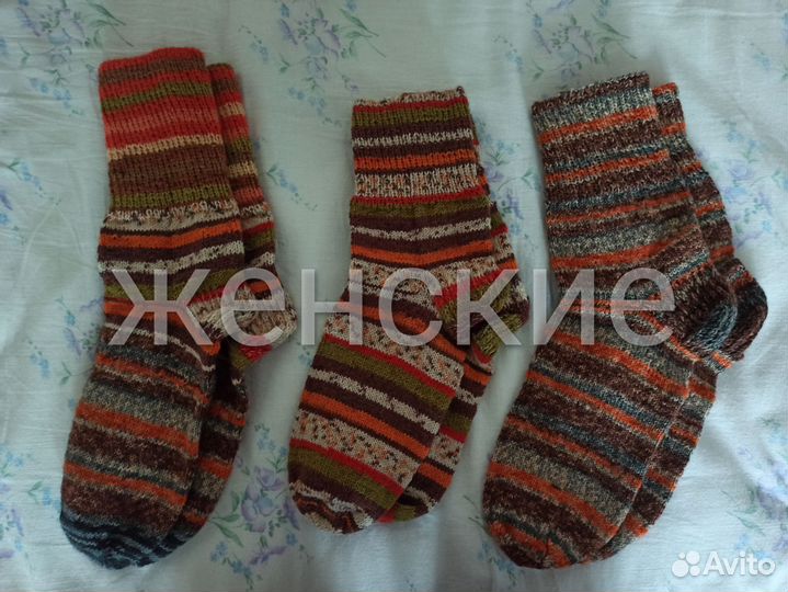 Носки вязаные ручной работы