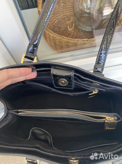 Сумка кожаная Pollini