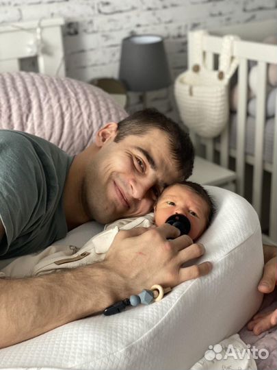 Корзина плетеная на кроватку