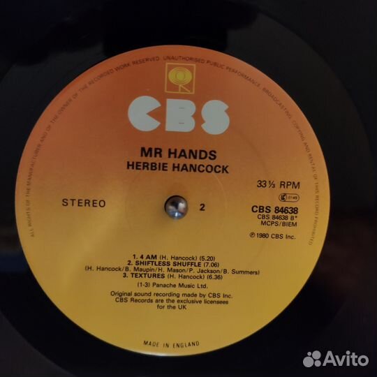 Herbie Hancock Mr. Hands