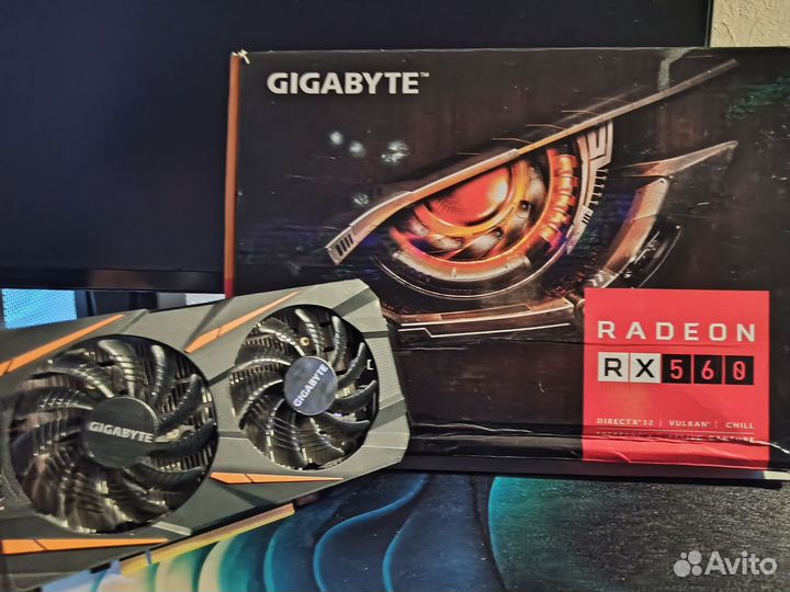 Видеокарта radeon rx560