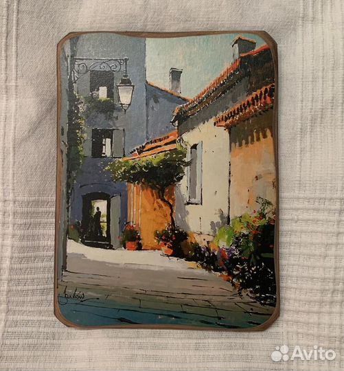 Картина на дереве