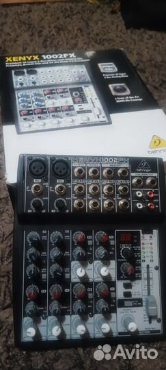 Микшерный пульт behringer 1202 fx