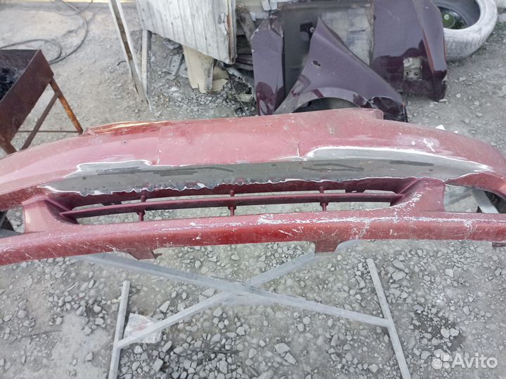 Бампер передний на hyundai accent