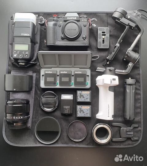 Fujifilm xt3 + xf56 + xf 23 1.4 +18-55 + xf 90
