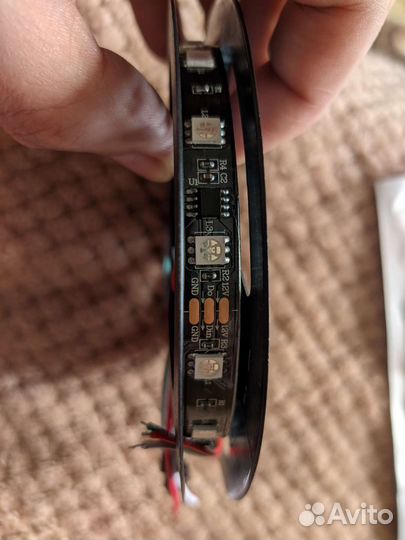 Лента светодиодная адресная ws2811 5050 RGB