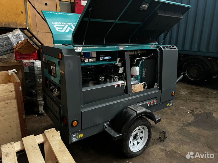 Master Blast MB-190D-7 винтовой дизельный компрессор