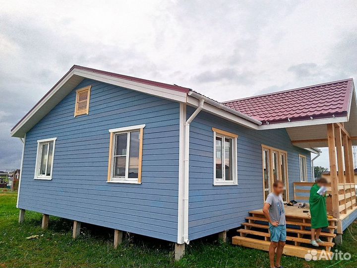 Каркасные дома под ключ от производителя