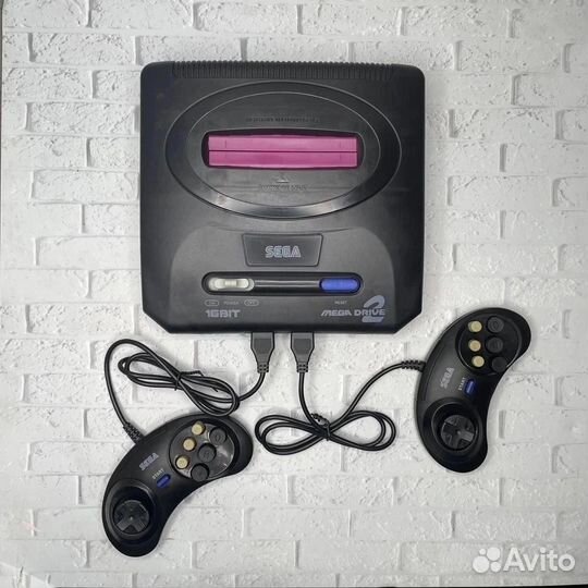 Приставка Sega mega drive 2