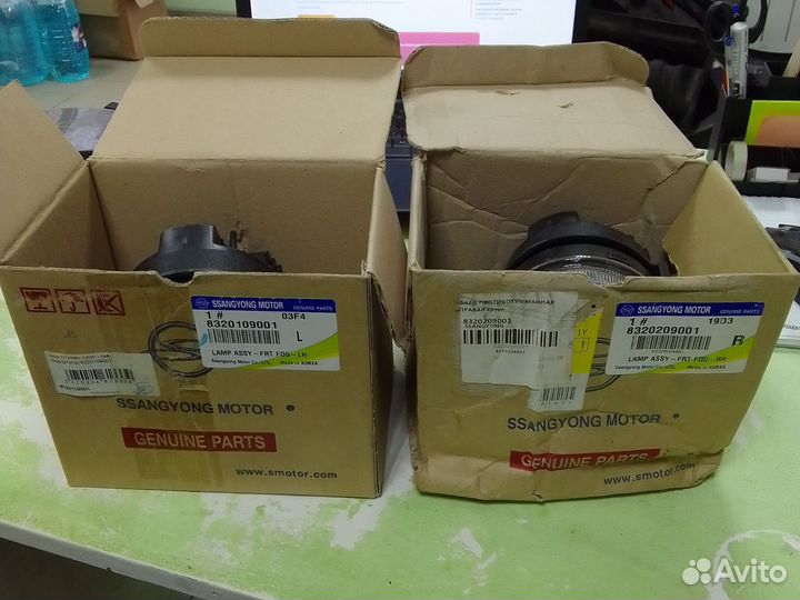 Фара противотуманная правая для Ssang Yong Kyron