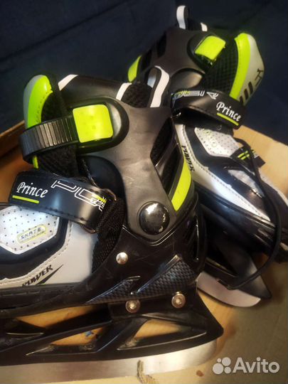 Коньки раздвижные 35 38 размер