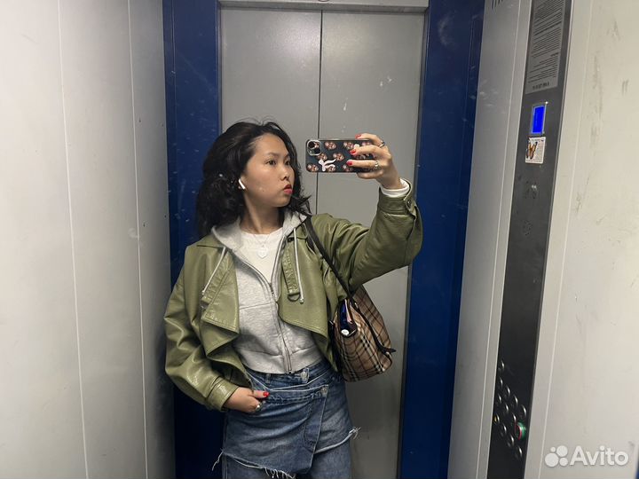 Салатовая куртка