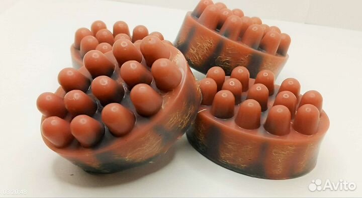 Мыло массажное с люфой