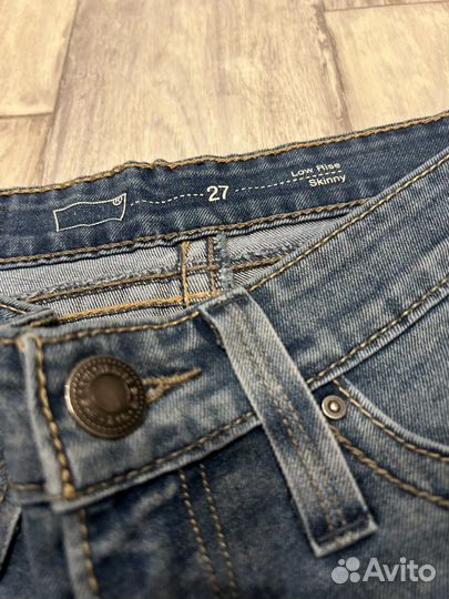 Джинсы levis skinny