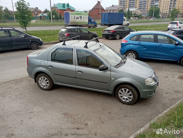 Багажник на крышу Рено Логан в сборе