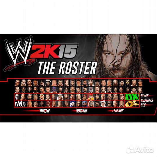 WWE 2K15 витринный образец, английский (xboxone)