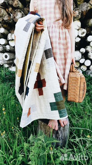 Детское лоскутное одеяло Квилт