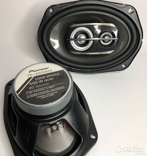 Акустические колонки динамики Pioneer A6999S овалы
