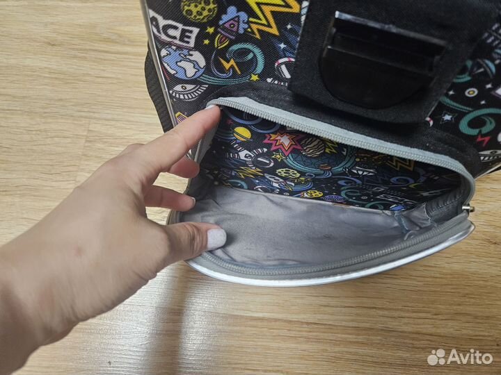 Рюкзак школьный для мальчика grizzly/ erich krause