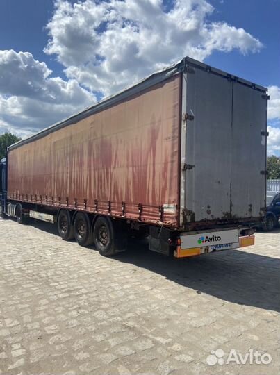 Полуприцеп тентованный Krone SDP27, 2004