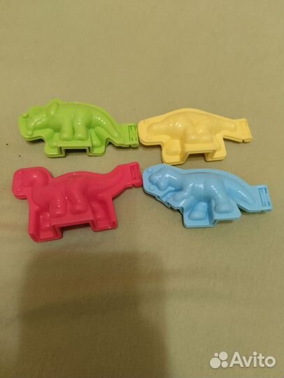 Формочки для теста-пластилина, 33шт