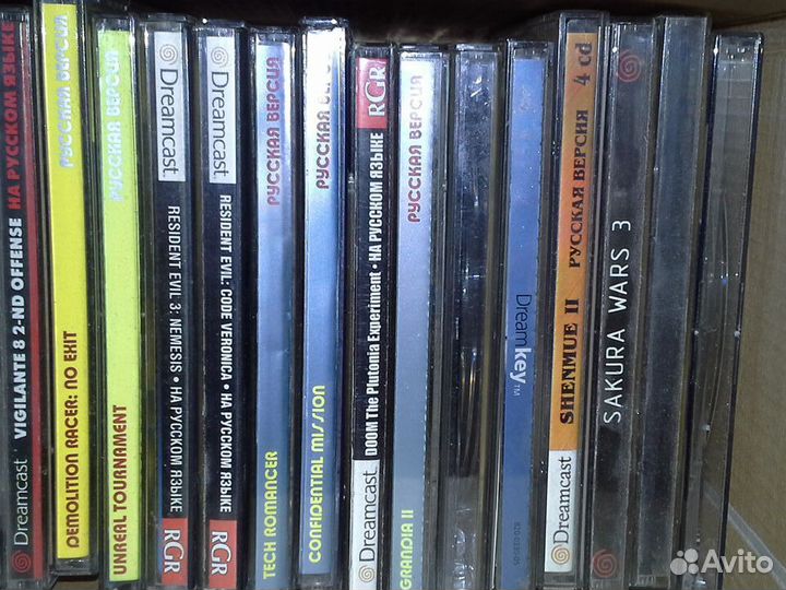 Sega Dreamcast диски