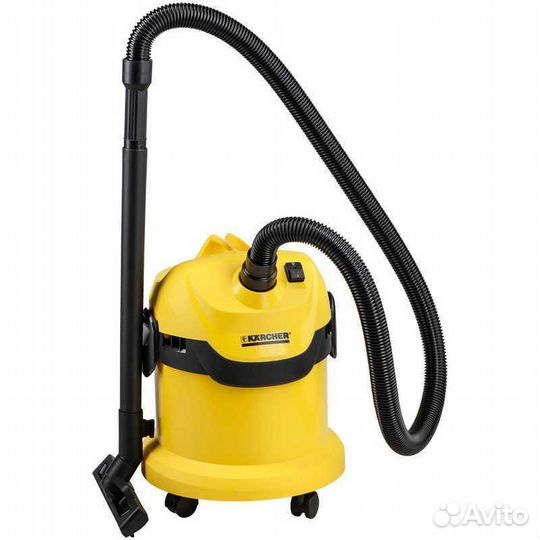 Профессиональный пылесос karcher WD 2, 1000 Вт
