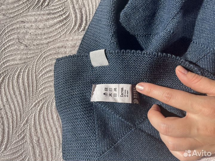 Плед детский вязаный 70*90