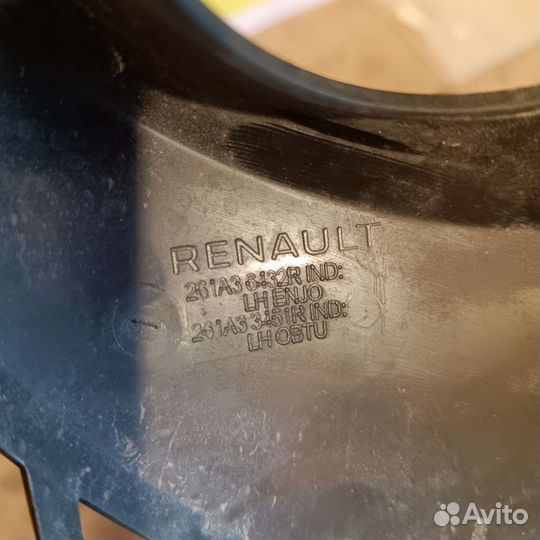 Рамка птф Renault Duster 2