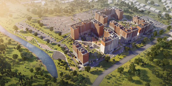 3-к. квартира, 77,4 м², 6/9 эт.