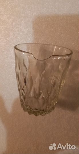 Стакан стеклянный заводской брак
