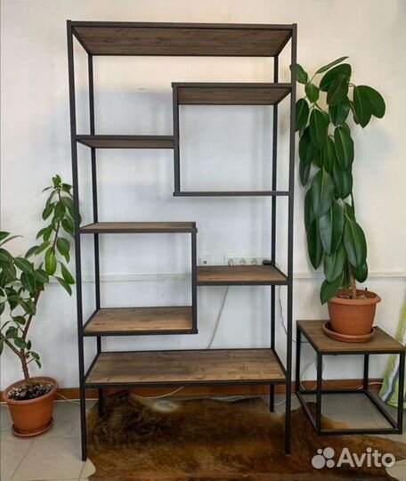 Полки стеллажи металлические