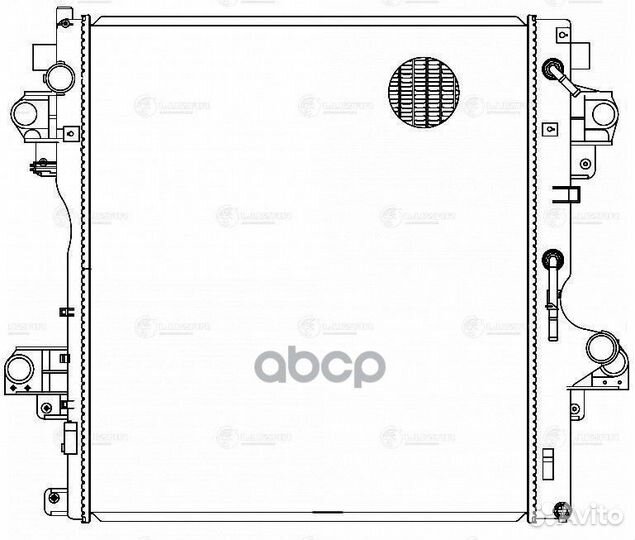 Радиатор системы охлажденияToyota Land Cruiser