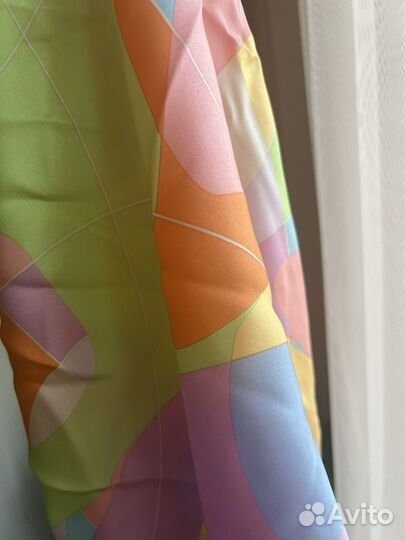 Шелковый платок шейный