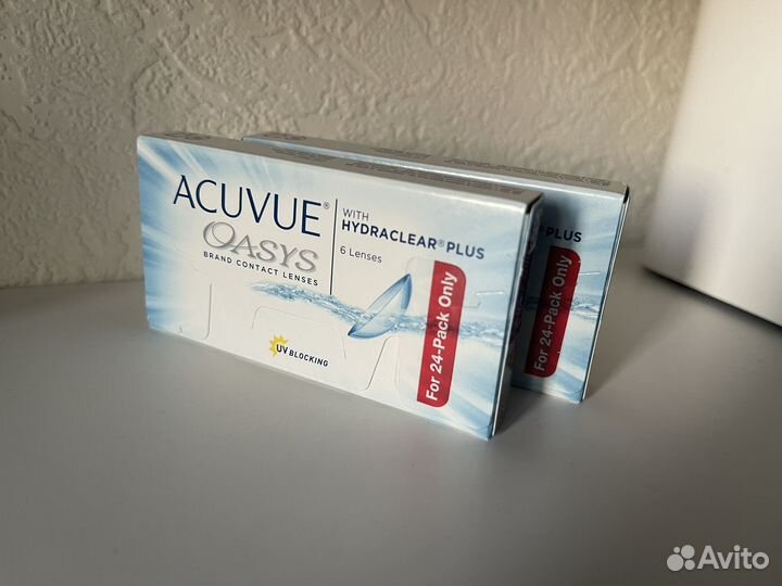 Линзы acuvue oasys with Hydraclear plus