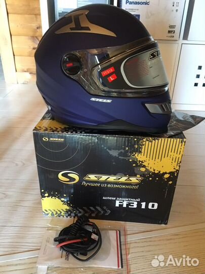 Шлем защитный Stels Ff 310 с подогревом визора