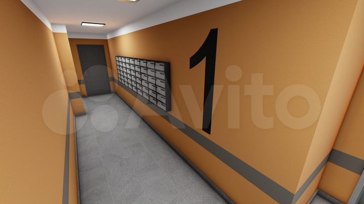 2-к. квартира, 60,6 м², 4/12 эт.