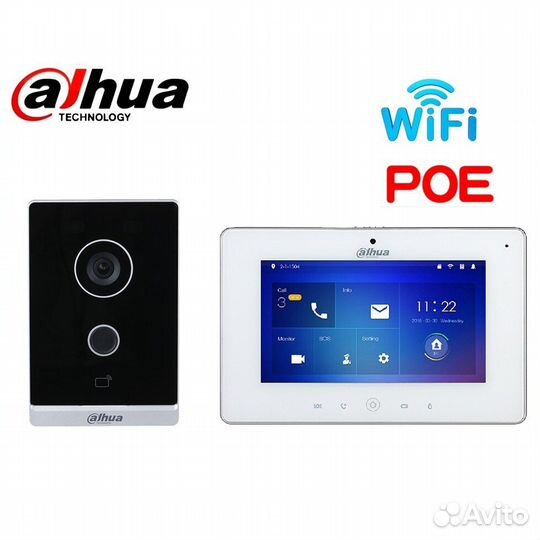 Вызывная IP-видеопанель Dahua DHI-VTO2211G-WP