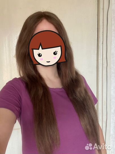 Парик из натуральных волос