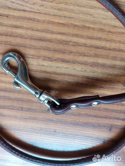 Поводок кожа натуральная 125см