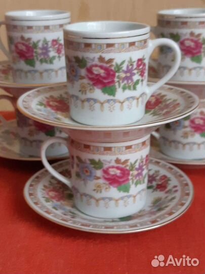 Кофейный набор фарфор