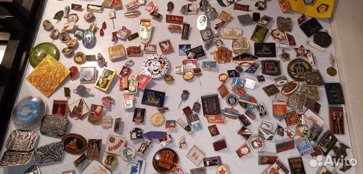 Ретро значки СССР